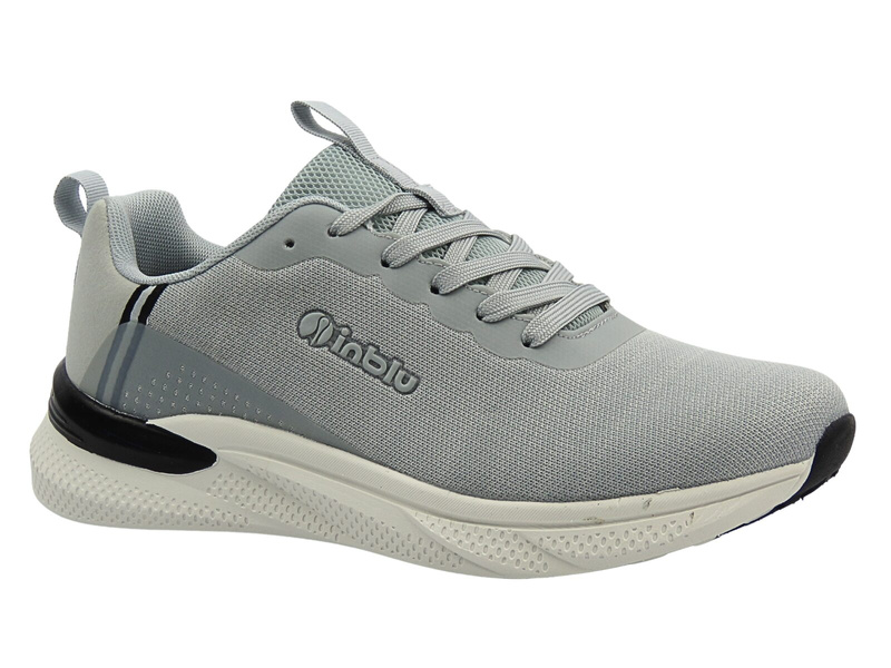 Šedé pánské sportovní šněrovací boty Inblu IU-30