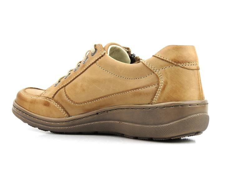Pohodlné dámské boty od polského výrobce - Helios Komfort 357, světle hnědé