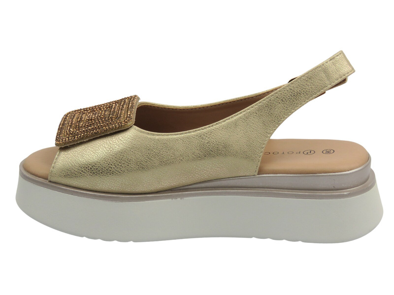 Dámské ploché žabky - Potocki 23-21007, černé