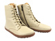 Kožené kotníkové boty dámské Nika Komfort 1442, vanilkové