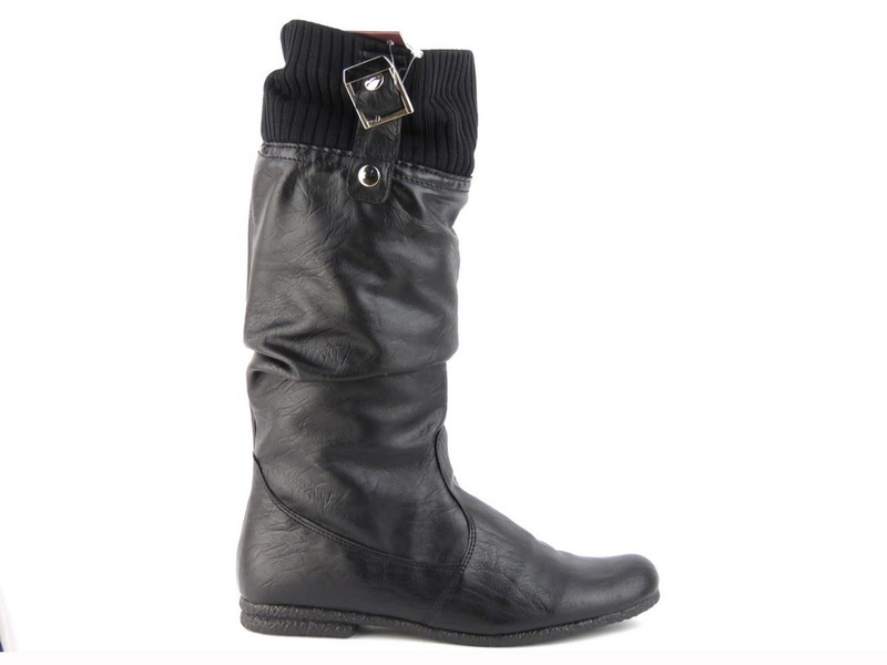 Dámské kozačky Veronia 2227, černé