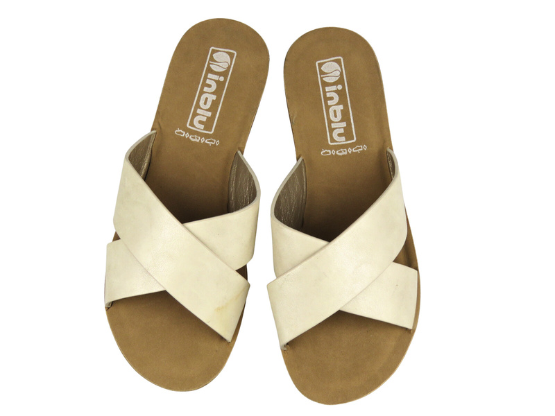 Stylové dámské pantofle Inblu BA-OG1A, zlaté