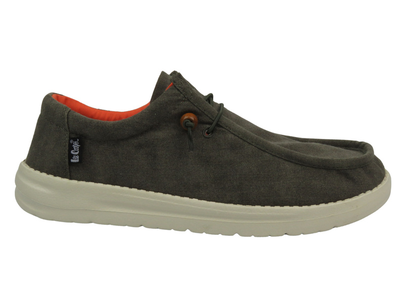 Pánské mokasíny Lee Cooper LCW-25-01-3232M, khaki