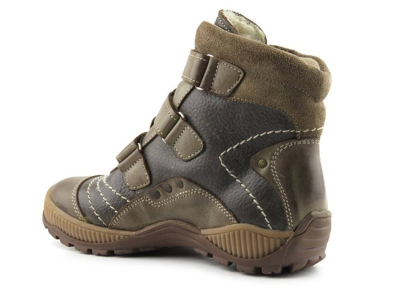 Chlapecké boty na suchý zip Helios 445