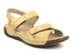 Wygodne sandały damskie polskiej produkcji - Helios Komfort 246, beżowe