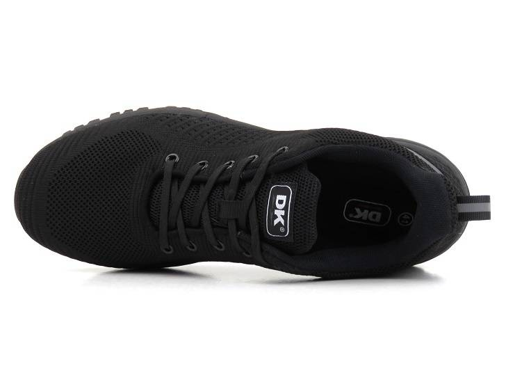 Pánská sportovní obuv ze síťoviny - DK Running VB16885, černá