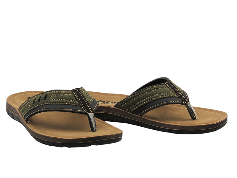 Pánské žabky zelené INBLU VT-02