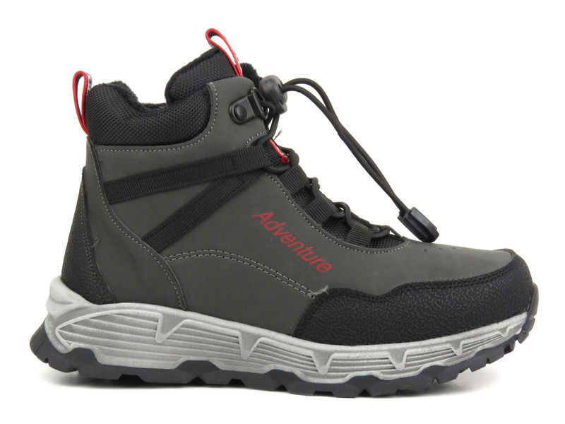 Dětské trekové boty, zimní boty - Novinky 23DZ23-6588, šedá