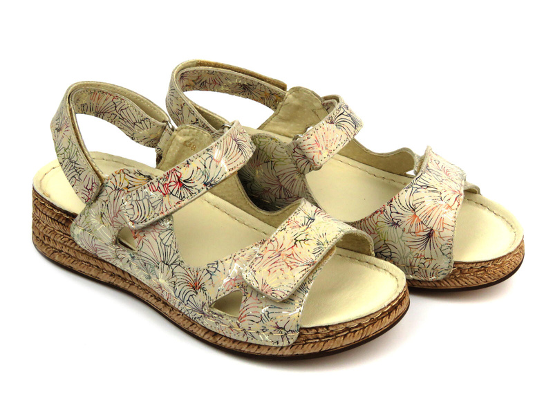 Helios 638/2 dámské sandály, černé