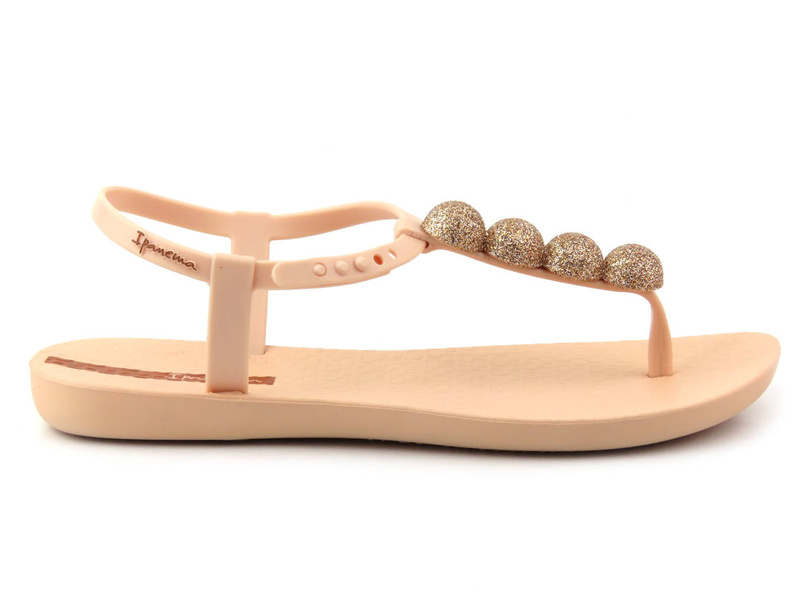 Elegantní dámské sandály s lesklými kuličkami - Ipanema 26751, růžové