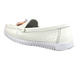 Dámské kožené mokasíny - Evento 23PB08-5372, bílé