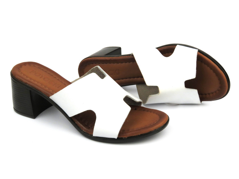 Dámské ploché žabky - Potocki 23-21007, černé