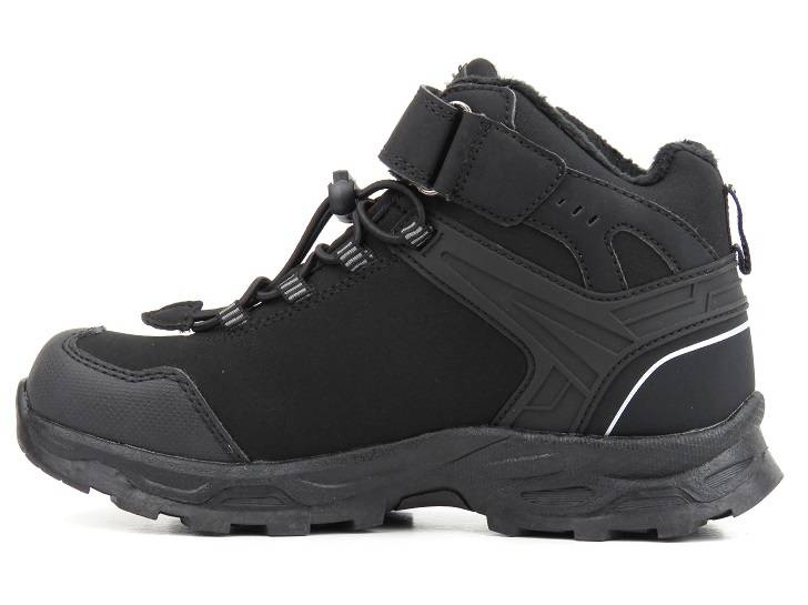 Dětské sněhule se softshellem a tripletexem - AMERICAN CLUB HL 25/22, černé