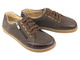 Barefoot kožené minimalistické dámské polobotky Helios Komfort 470, tmavě hnědé