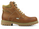 Pevné pánské trekové boty s vlnou - HELIOS Komfort 816-2, hnědé