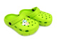 Dětské nazouváky, crocsy světle zelené Realpaks D-301