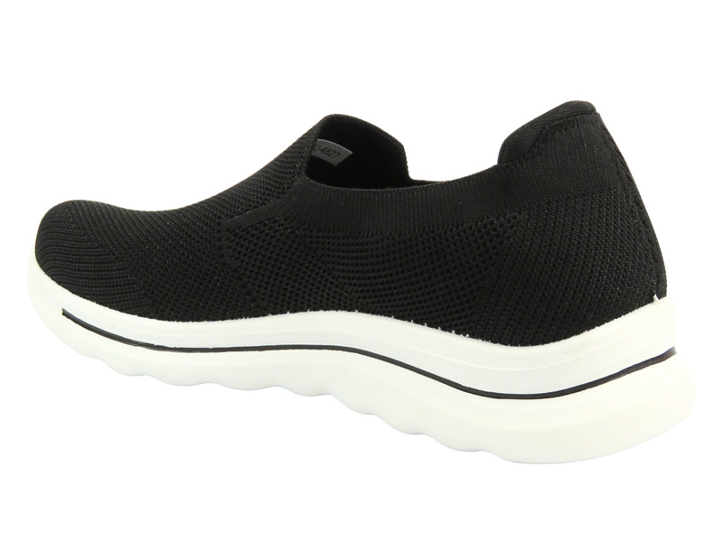 Pohodlné pánské sportovní boty, tenisky - NOVINKY 22MN02-4827, černé