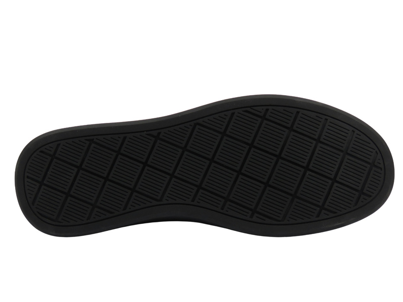 Kožené pánské sportovní boty černé JOHN DOUBARE S8016-XT6820-1