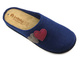 Dámské plstěné pantofle - Inblu CS-35, tmavě modrá