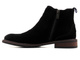 Kožené pánské kotníkové boty - GOE IIN4033, černé