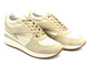Dámské tenisky z přírodní kůže - GEOX Respira D368LA, béžová barva