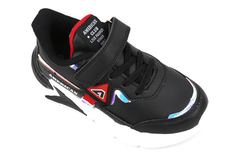 Dětské sportovní boty, tenisky American Club AA 20/22, černé