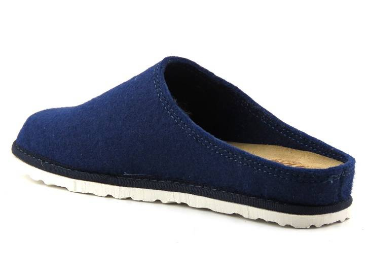 Dámské plstěné pantofle - Inblu CS-35, tmavě modrá