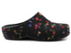 Dámské plstěné pantofle s květinami - BERKEMANN 01028-914 Donata, grafit