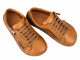 Barefoot kožené minimalistické dámské polobotky se zvýšenou šířkou H - Nika Komfort 26051, hnědé
