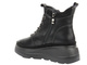 Kožené dámské kotníkové boty na platformě - Filippo DBT4146/23, černé