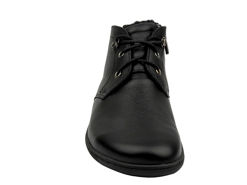 Barefoot minimalistické dámské kotníkové boty černé Helios Komfort 501P