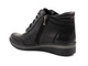 Kožená dámská sportovní obuv HELIOS Komfort 531-2, černá