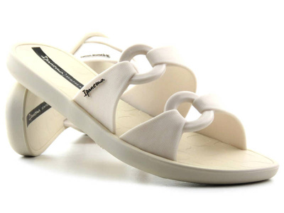 Dámské ploché gumové pantofle - IPANEMA 26658, béžové