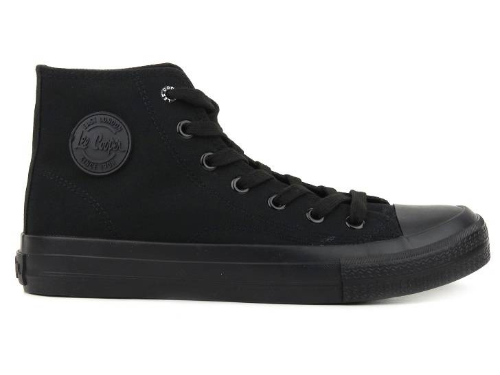 Lee Cooper pánské vysoké tenisky 22-31-0904, černé