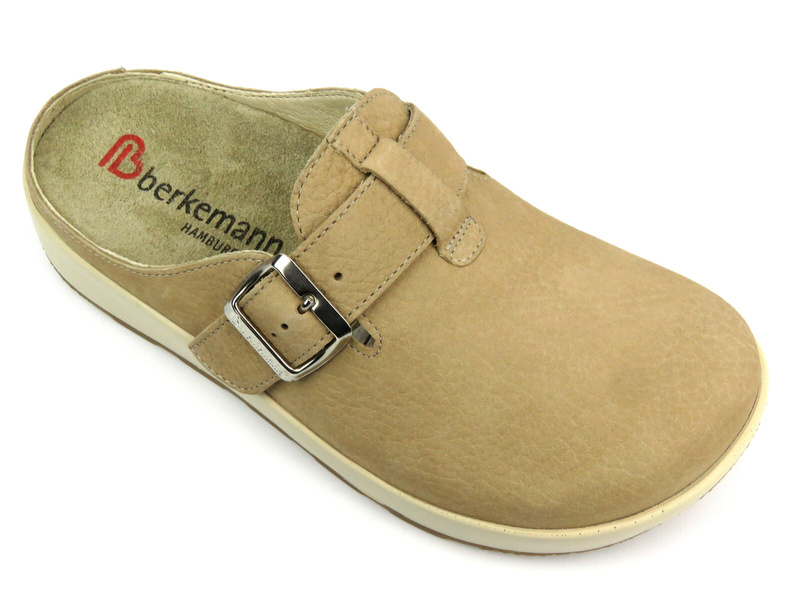 Pohodlné dámské pantofle, dřeváky - BERKEMANN 03902-710, srdíčka