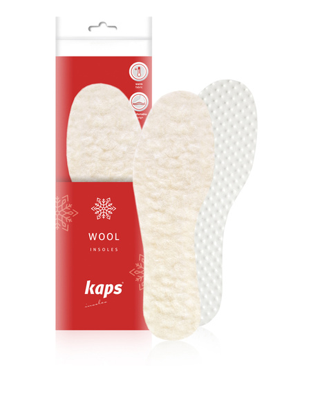 Vložky do bot z ovčí vlny Kaps Wool