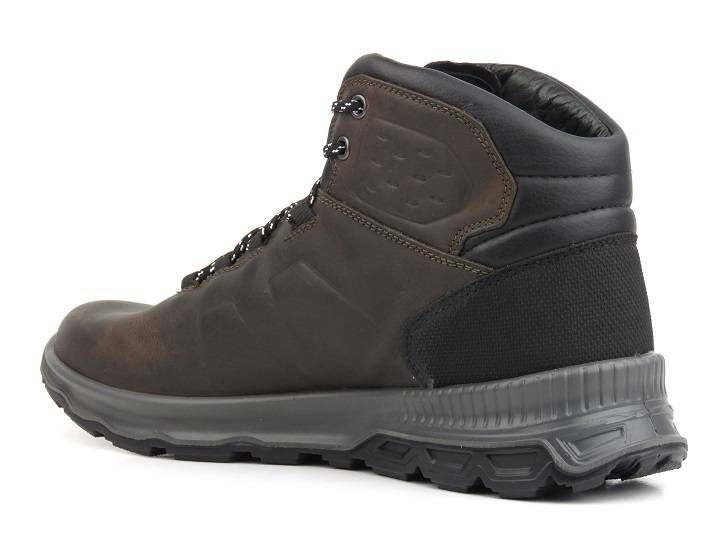 Italské pánské trekingové kalhoty s membránou - GRISPORT 14803T42G Marrone Texas, tmavě hnědé