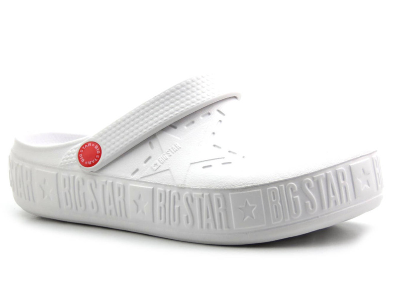 Pánské dřeváky - BIG STAR II175003, bílé