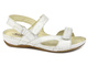 Dámské sportovní sandály polské značky Helios 221, stříbrné