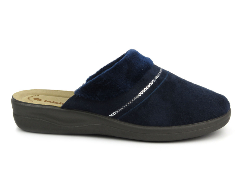 Pohodlné dámské pantofle INBLU 5D05T704, bordó