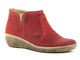 Lehké pohodlné dámské kozačky - HELIOS Komfort 525, bordó