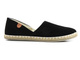 Dámské espadrilky s vykrojeným svrškem - NEWS 20TX02-2416, černé