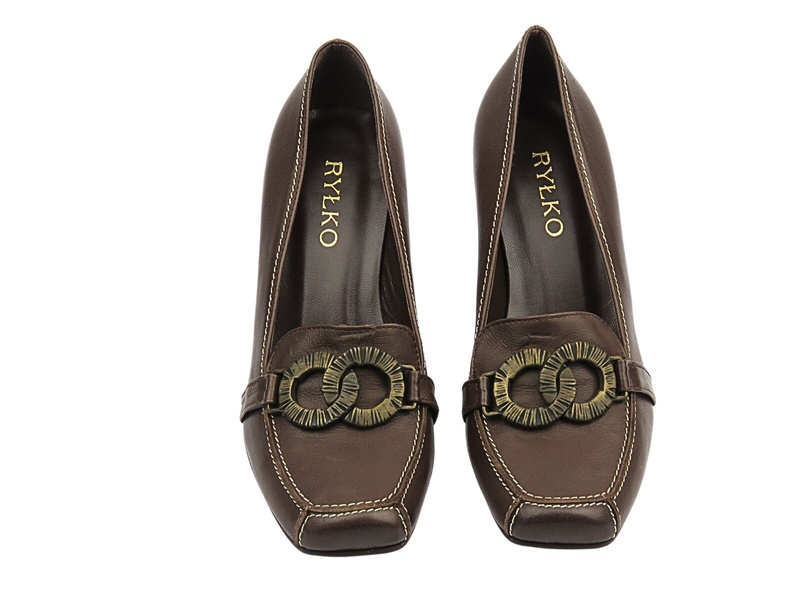 Béžové kožené lodičky - ZYCH&STASZEWSKI 2377