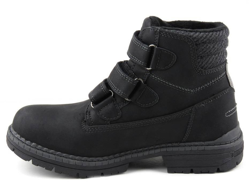 Chlapecké boty se zateplením - AMERICAN CLUB RH 39/19, černé