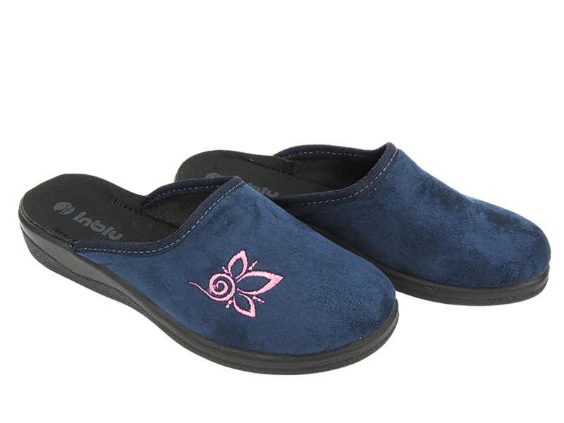 Dámské domácí pantofle - Inblu CU-2D Pomegranate - nazouvací