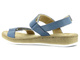 Lehké pohodlné dámské sandály HELIOS Komfort 245, tmavě modrá