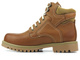 Pevné pánské trekové boty s vlnou - HELIOS Komfort 816-2, hnědé