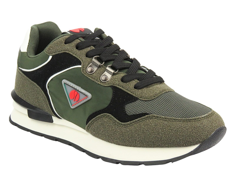 Zelené pánské sportovní boty na šněrování Inblu IU-16