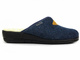 Dámské plstěné pantofle s vlnou - Befado dr Orto 937D636, tmavě modrá