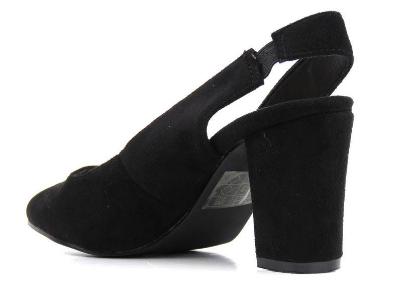 Elegantní lodičky na vysokém podpatku - Evento 22SD35-4612, černé